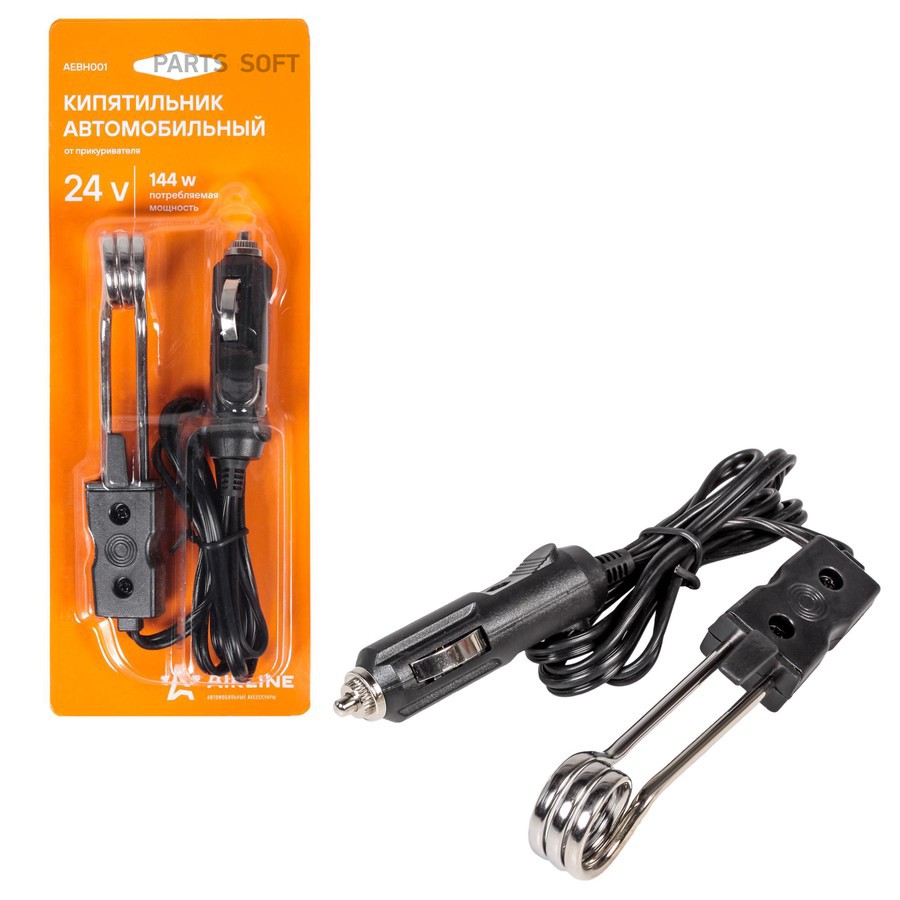 Кипятильник автомобильный "AIRLINE" (24V) - AIRLINE None None